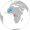 アフリカの赤黄緑の国旗①