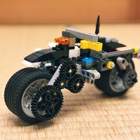  レゴのバイク写真をアップしたよ