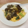 岐阜屋の木耳玉子炒めとチャーハン