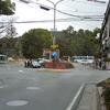 京都市バス終点の風景「上賀茂神社前」