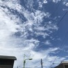 梅雨の晴れ間のコインランドリー