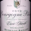 Bourgogne Blanc Cuvee Famille Hudelot Baillet 2012