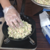 老健華通所リハビリの行事食“お好み焼き”
