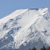 富士山は初冬の装い。