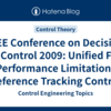 IEEE Conference on Decision and Control 2009: Unified Form of Performance Limitations in Reference Tracking Control Problem for Discrete Time Systems