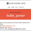 bulletのログファイルをパースするgemをリリースしました