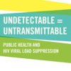 Undetectable = untransmittable（検出限界以下なら感染はしない）　UNAIDSが説明書