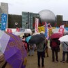 愛知県中央メーデー＠白川公園で鈴鹿大学裁判のビラを撒いてほしいと依頼されたので引き受けた