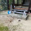 「新しい榊を剪定や切り戻しをしたりして整えましたー」 諏訪神社の清掃活動 2024年11月23日