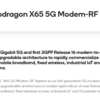 Qualcomm、世界で初めて最大10Gbpsの通信に対応した5Gモデム「Snapdragon X65」を発表