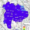 文科省 航空機ﾓﾆﾀﾘﾝｸﾞ ６県の測定結果 ④山梨県