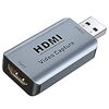 HDMIキャプチャーボード、ABLEWE ゲームキャプチャー USB3.0 1080P ゲーム実況生配信、ライブ会議、ライブビデオ配信、画面共有、録画に適用 フルHDキャプチャーカード switch、Xbox One、OBS Studio対応 電源不要 ビデオキャプチャカード