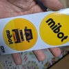 一人乗りEV KGモーターズ ミボットのステッカー届いたよ