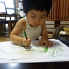 あかりとお絵描き