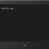 Windows ストア アプリでページ間で共通の見た目を簡単に作りたい