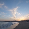 高萩海岸　夕暮れ風景