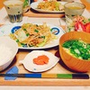 2018.7.27＊野菜炒め定食