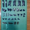 デカール貼り５　LEG UNITS　＃４６