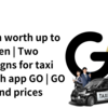  Coupon worth up to 7,000 yen | Two campaigns for taxi dispatch app GO | GO areas and prices