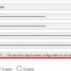 Azure IoT Edgeのdeployment configuration is not setを解消する