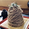 湊町　二八そばの悦中庵　まるでモンブランのようなお蕎麦1キロ！と、サクサク軽い天ぷらが美味しい