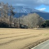 雪の浅間山