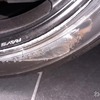 【ターボの86（ZN6）】バックモニター見過ぎ！ 車庫入れ失敗でホイールとミラーやってしまった・・・【TE37 SAGA S-plus】