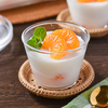 鍋ひとつで簡単！みかんの牛乳寒天｜ひんやりやさしい夏の定番デザート