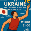 バレーボール🏐ネーションズリーグ2025男子日本🆚ウクライナ2025/06/27の日本時間21時開始の試合です🏐