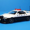 INNO Models 日産 スカイライン GT-R(R34) 埼玉県警パトカー 1/64スケール