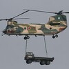 航空自衛隊　CH-47JおよびCH-47J/LRの用廃機