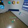 MetaQuestProでMRTKを使って物理空間のシーンモデルを利用して仮想オブジェクトを床や壁に干渉させる