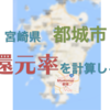 【2016年度版】ふるさと納税日本一 宮崎県都城市のお礼品の還元率を計算してみる　お得なコスパ1位は真実か！