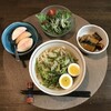 讃岐うどんと南瓜そぼろあん