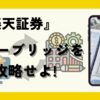 マネーブリッジを攻略せよ！【教員夫婦の楽天オススメサービス】