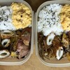 太極拳終え、自前弁当