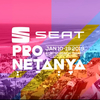 イスラエルのナタニヤ市で10日、SEAT PRO Netanya 2019サーフィン選手権大会が開かれた