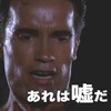 あれは嘘だ