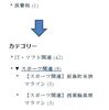 ブログのカテゴリをサブカテゴリ化してみました