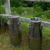 六甲山牧場でアイス作り