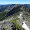 2023/7/15～7/18 夏の南アルプスの旅　３日目：赤石岳と荒川三山