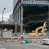 虎ノ門・新橋のマッカーサー道路の工事