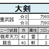 「大剣」　「戟」　　　　武器アクション