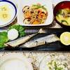 ☆さんまの塩焼き＆豚こまとごぼうの炒め煮☆