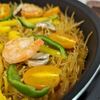 本格スペインの味♪海老のパスタパエリア レシピあり 毎日ご飯