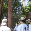 森林学習で伊和神社にフィールドワークへ行ってきました。