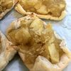 さつまいもとりんごがあまっていたのでパイ作り