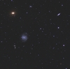 くじら座の銀河 NGC1052+NGC1042