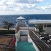 白浜海中展望塔　かつてはモノレールで行き来したという