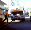  違法停車するつくば市のゴミ収集車 (証拠写真付き)